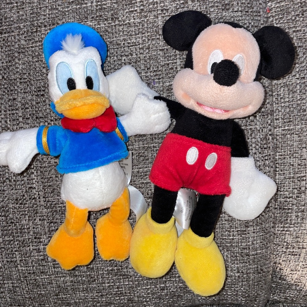 Disney Mickey Mouse Plush Mickey & Donald Duck